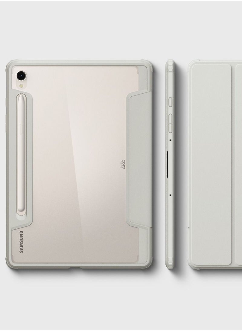 Ultra Hybrid Pro for Samsung Galaxy Tab S9 (2023) with Dual S-Pen Holder - Gray