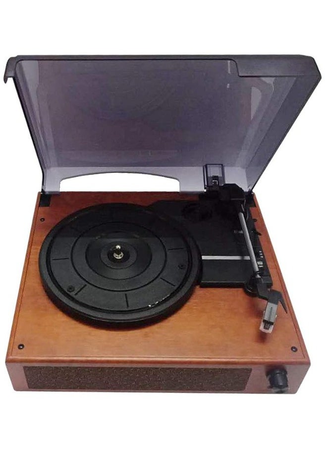 Record Player Encoding Recording Function PC-Link Vintage Vinyl Turntable with Bluetooth and Built in Speakers Vinyl Player 33 45 78