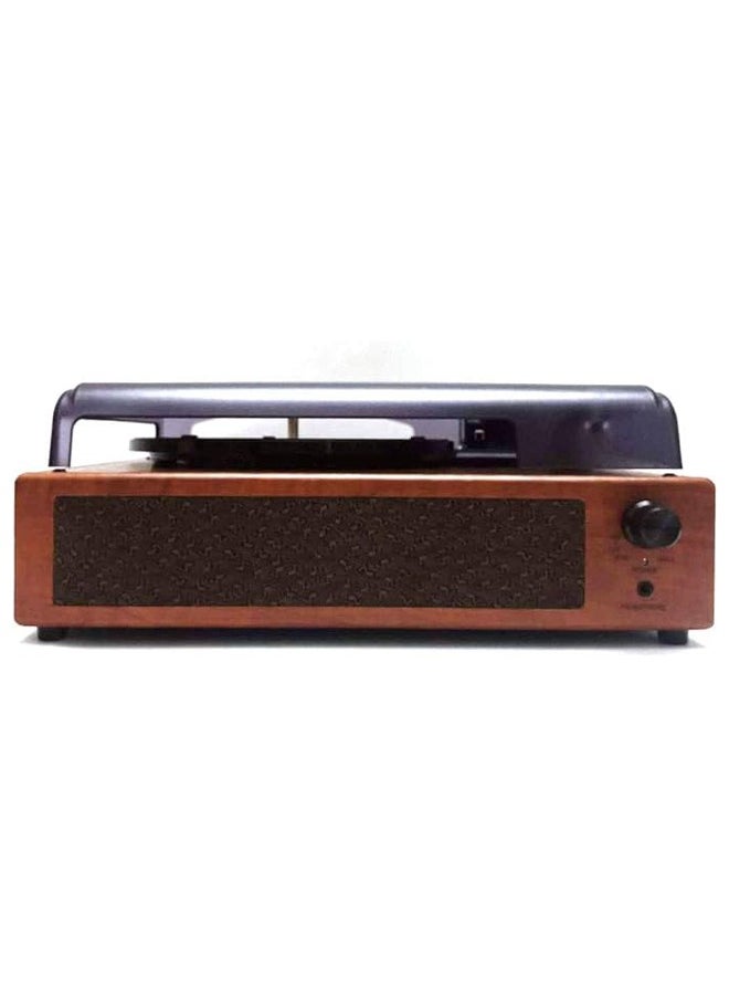Record Player Encoding Recording Function PC-Link Vintage Vinyl Turntable with Bluetooth and Built in Speakers Vinyl Player 33 45 78