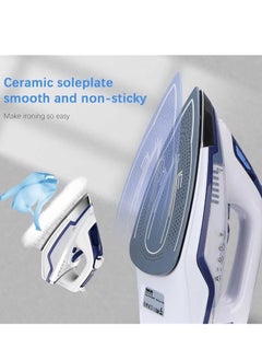 Professional Steam Iron  with Italian technology 2800W 420ml Portable Steam Iron Powerful and High Quality Handheld with Ceramic Plate The steam iron is designed to give you the best results. - pzsku/Z8F811060513360BEDBADZ/45/_/1734251969/e960b4df-c3f5-4bf8-a92e-4d2aafcb160d