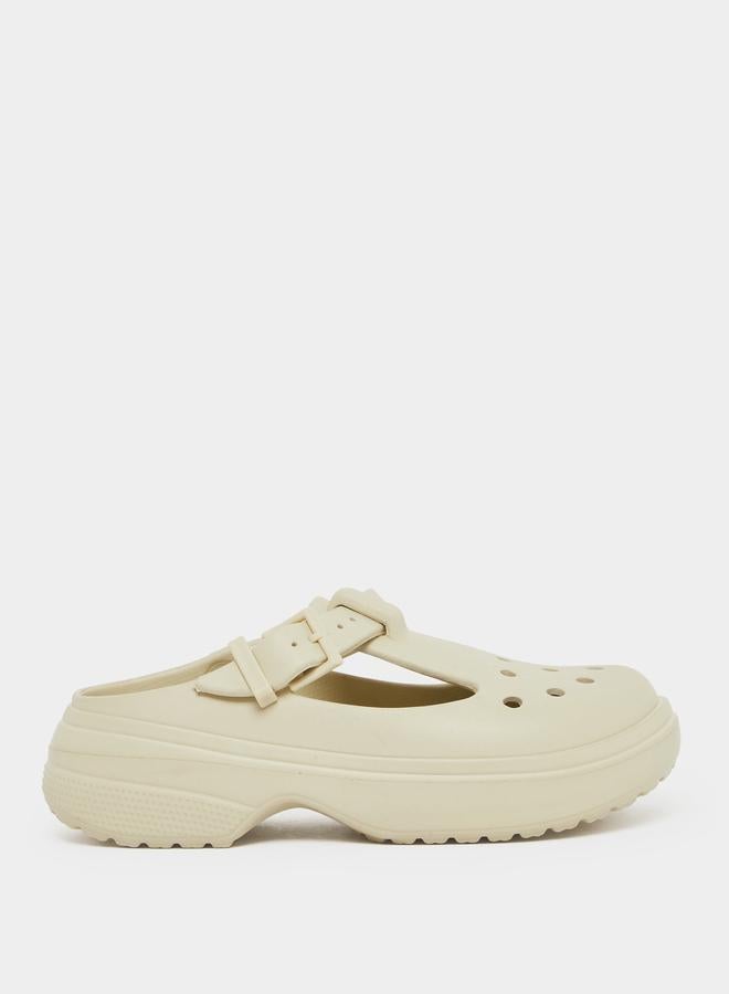 Styli Chunky Sole Slip On Slippers - Image 1