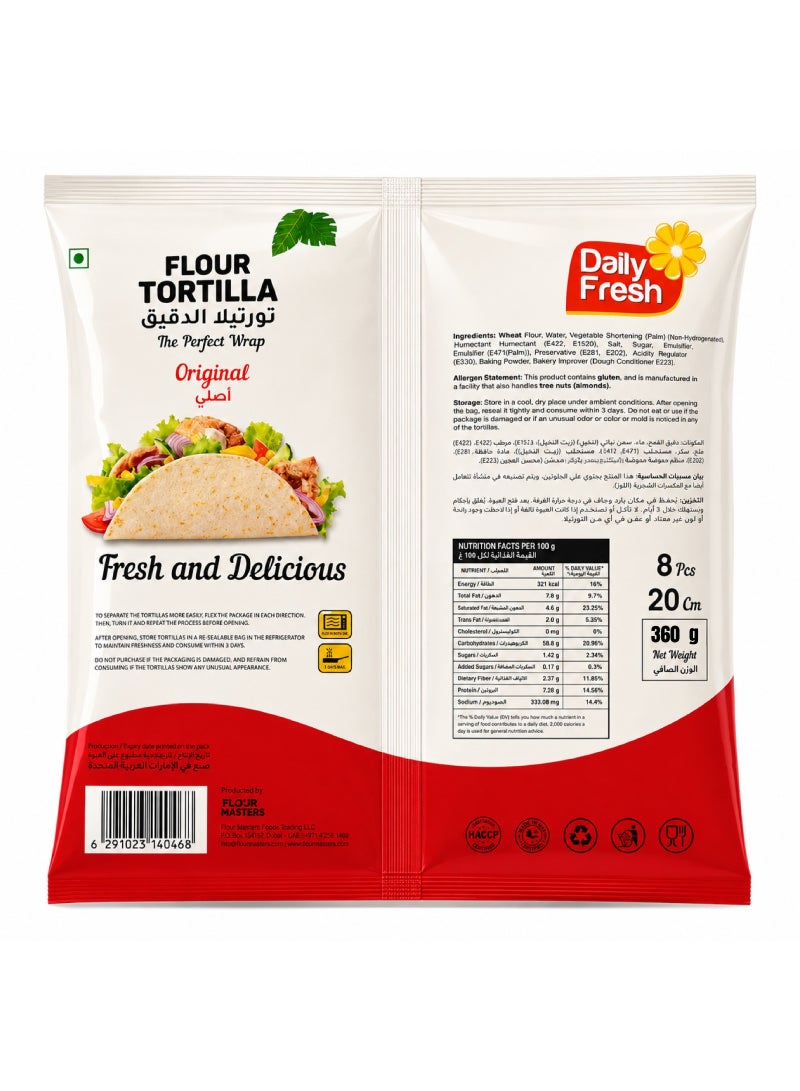Daily Fresh Org Tortilla 8'S - Image 5