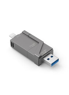Generic The Metal High-speed U Disk OTG Mobile Phone U Disk For Apple Android Computer Type-c3.0USB3.0-Capacity:128GB  - Image 1
