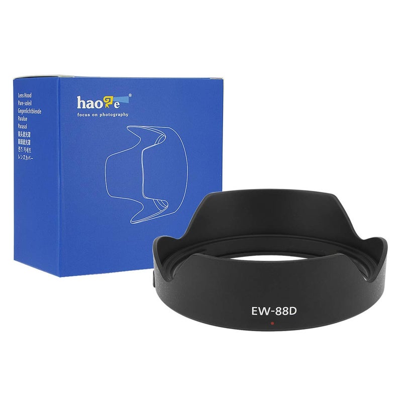 Haoge Bayonet Lens Hood for Canon EF 16-35mm f/2.8L III USM Lens Replaces Canon EW-88D - Image 1