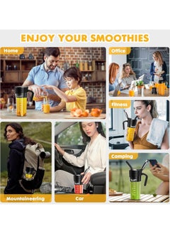 Generic Multi-Design USB Rechargeable Electric Juice Blender 400 ml Blender gym sports travel use  - Image 5