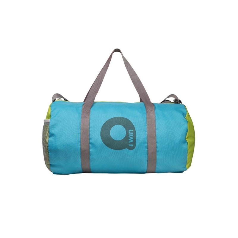 Aivin Booster 1.0 Duffle Bag | 18L Ultra Lightweight, Compact Gym & Travel Bag | Dual Tone Water-Resistant Textured Poly Fabric | Sports, Fitness, and Carry Bag (Aqua, 18 Litre) - Image 5