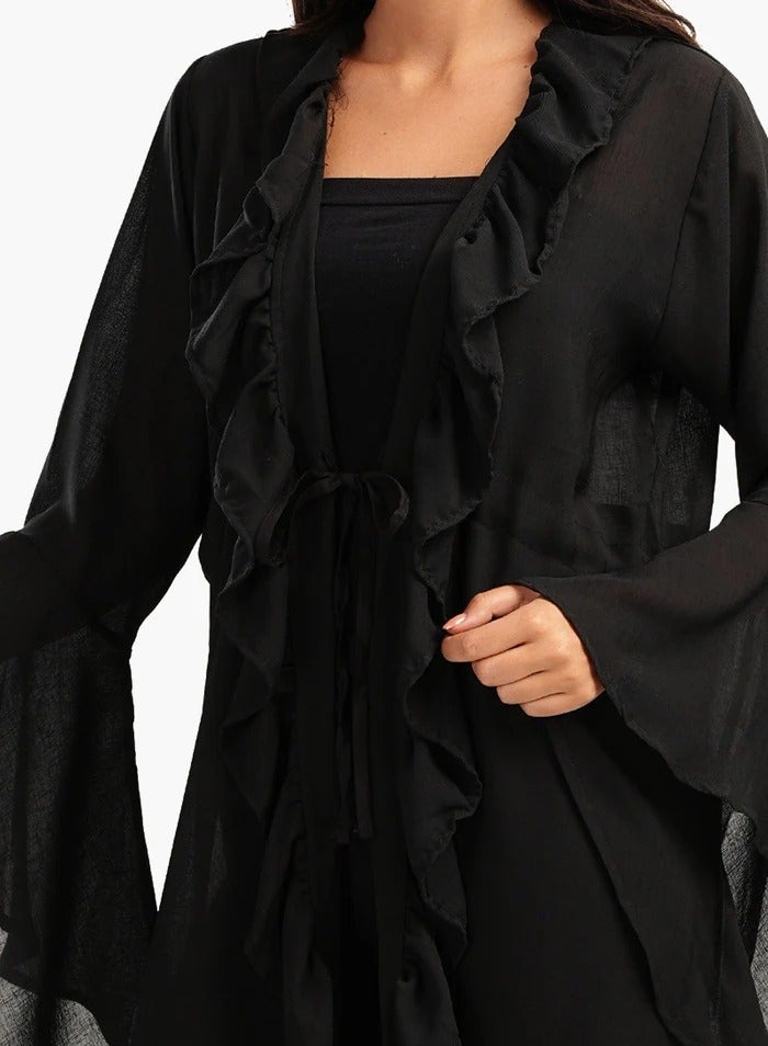 Carina beach-kimono-with-ruffles  - Image 2
