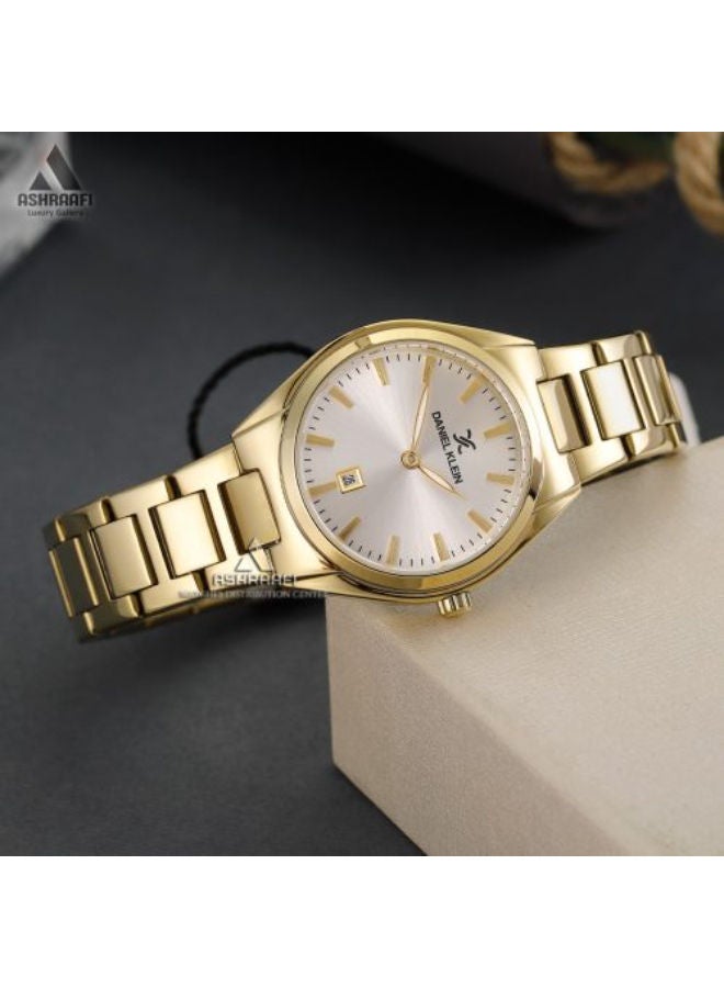 دانيل كلاين ساعة يد تناظرية من الفولاذ المقاوم للصدأ DK.1.13625-4 - Image 3