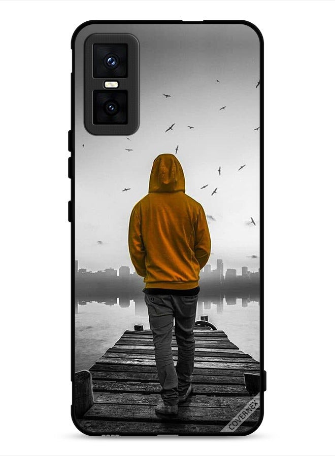 Covernex Infinix GT 30 Pro Protective Case Cover Sad Boy Walking - Image 1