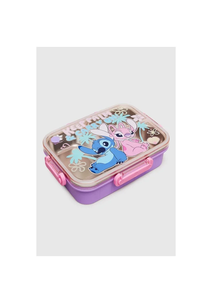 R&b Angel & Stitch Print Lunch Box