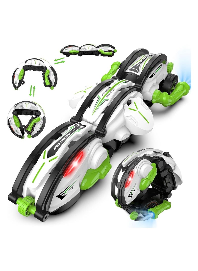 General New RC Car 360° Scrolling - RC Stunt Snake Car with LED Lights, 60+ Minutes on 2 Batteries, Indoor/Outdoor Toys for Kids 6-12 Years  - Image 1
