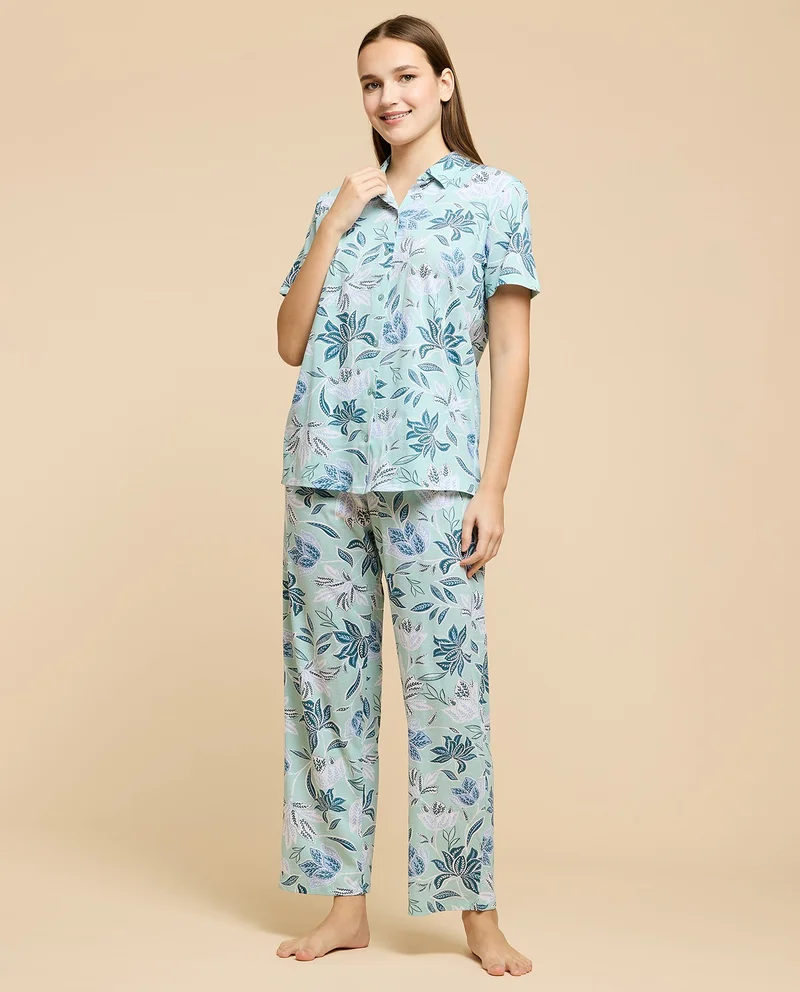 أر أند بي Printed Pyjama Set