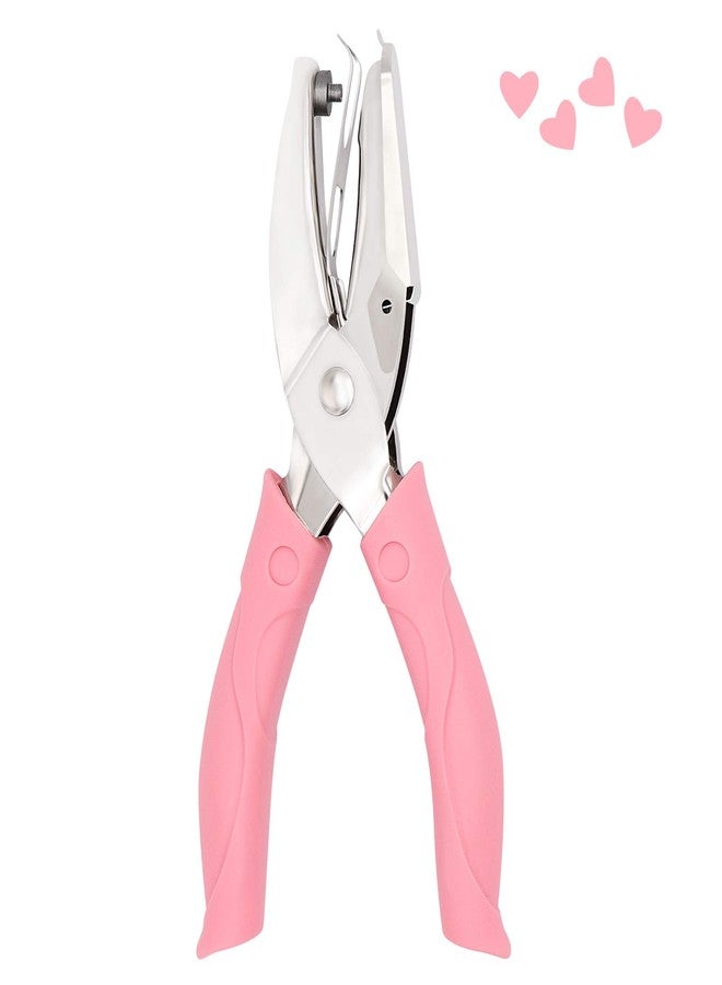 Jeemiter 1/4 Inch Heart Hole Punch with Soft-Handled for Tags - Image 1