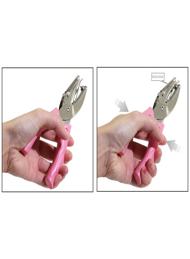 Jeemiter 1/4 Inch Heart Hole Punch with Soft-Handled for Tags - Image 2