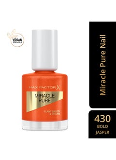 Max Factor Miracle Pure Nail Polish, Healing Crystal Collection - Bold Jasper, 12Ml  - Image 2