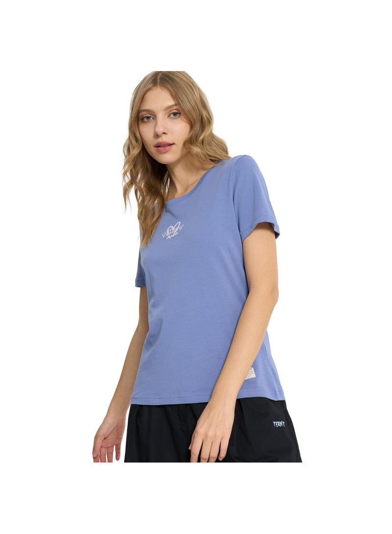 Termit Termit Graphic Blueberry T-Shirt for Women Girls – Slim Fit, Soft Cotton, Breathable Fabric, Stylish Streetwear, Comfortable & Versatile for Everyday Wear  - Image 1