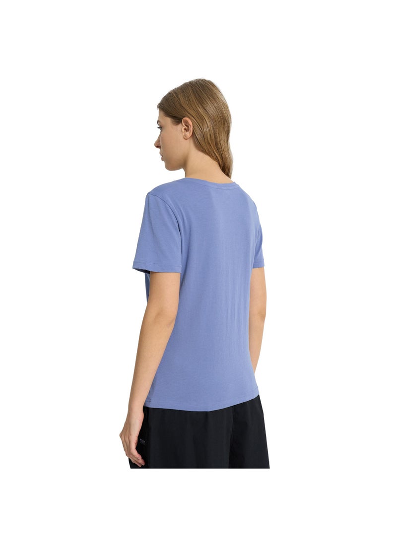 Termit تي شيرت تيرميت جرافيك بالتوت الأزرق للنساء والفتيات - قصّة ضيقة، قطن ناعم، قماش قابل للتنفس، أزياء شوارع أنيقة، مريحة ومتعددة الاستخدامات للارتداء اليومي - Image 5