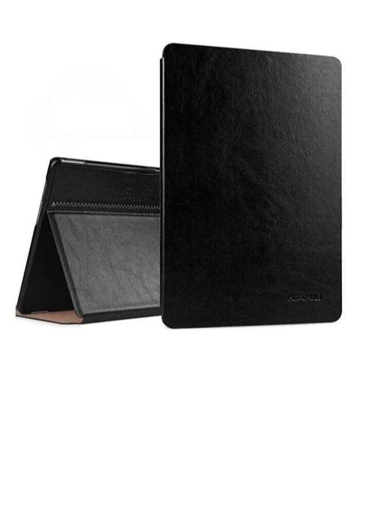 Kaku غطاء قابل للطي لجهاز سامسونج جالاكسي تاب A T585 مقاس 10.1 بوصة، أسود - Image 1