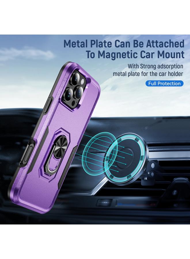 اس-توب جراب لهاتف iPhone 16 Pro من Pioneer Armor مصنوع من مادة البولي يوريثين الحراري والبولي يوريثين الحراري مع حامل - Image 5