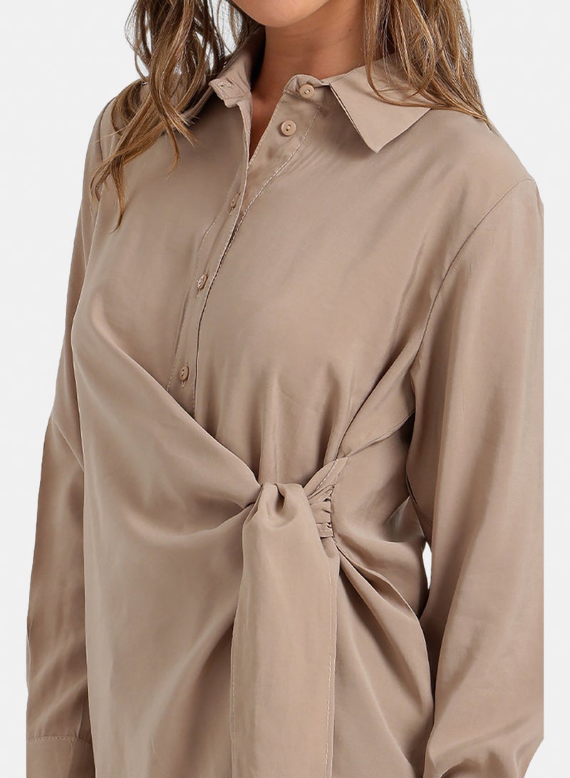Carina Side-Tie Shirt - Image 5
