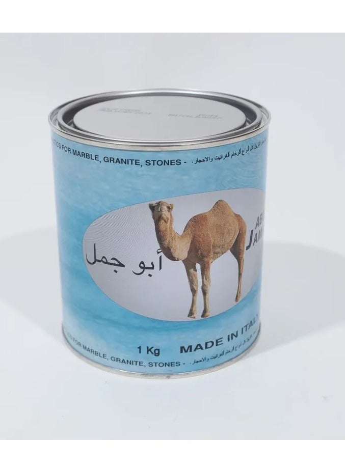 Abu Jamal Marble Glue 1 Kg GLUE POLYESTER, ADHESIVE FOR MARBLE ,STONE & GRANITE STRONG
