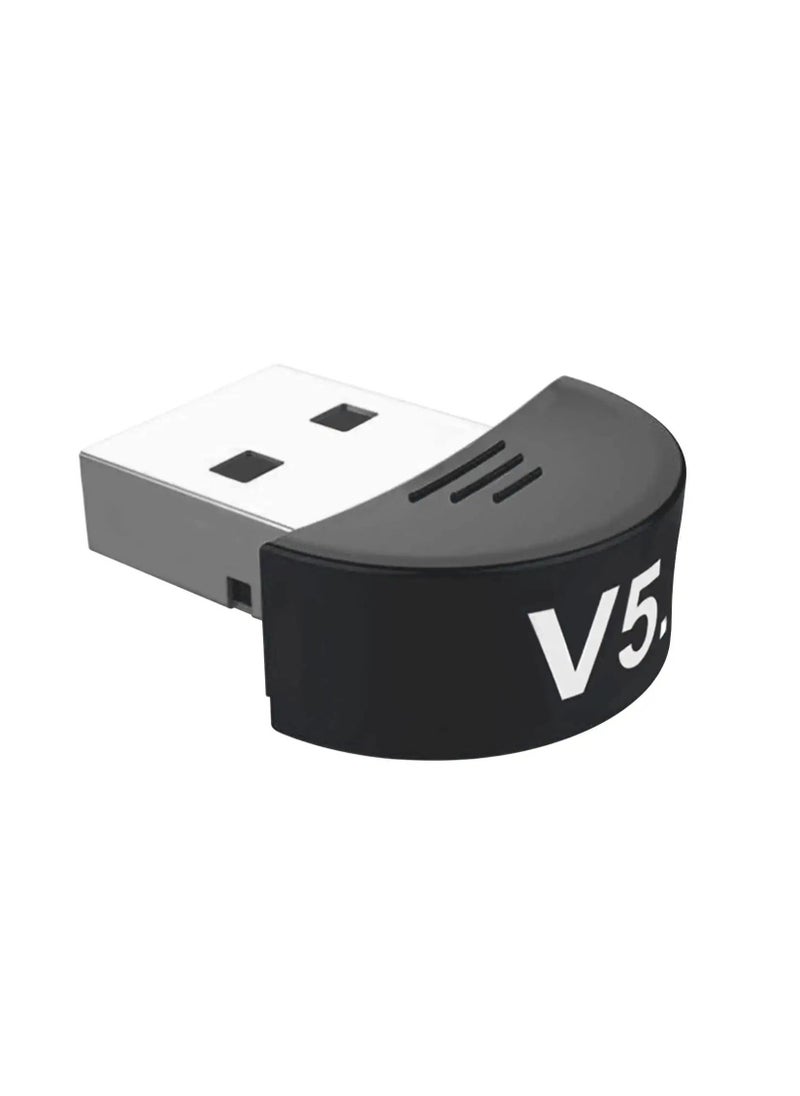 KASTWAVE - Bluetooth Adapter for PC，USB Mini Bluetooth 5.0 EDR Dongle for Computer Desktop Wireless Transfer for Mouse, Keyboard, Headphones, Speaker and Other Bluetooth Devices - Image 1