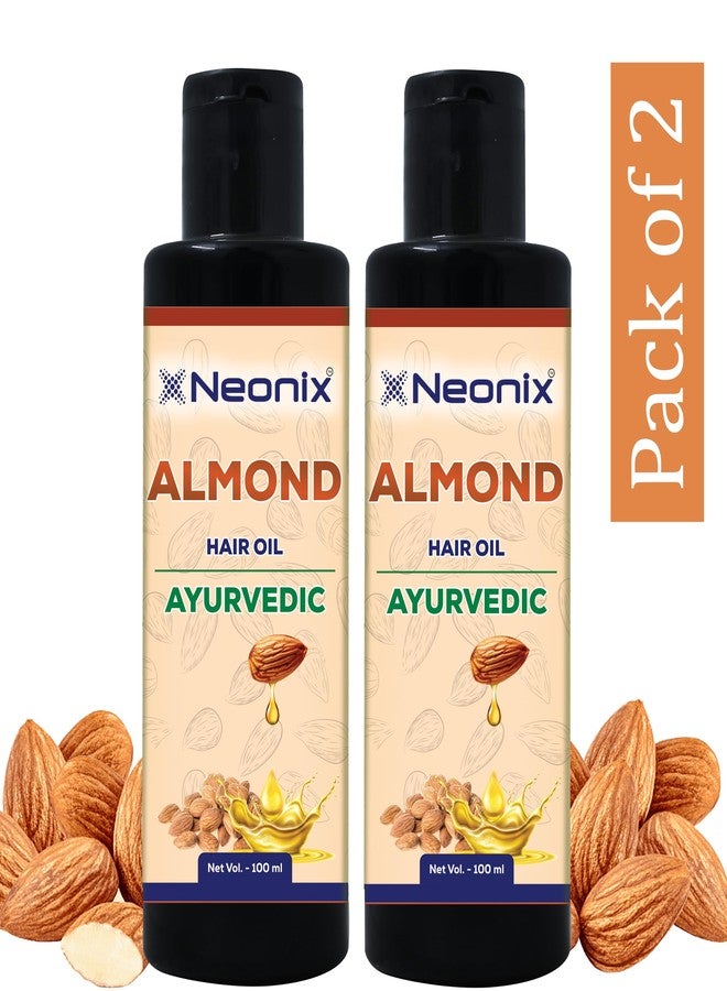 Neonix 100% Pure Almond Oil, For Skin & Hair, Non-Refined, Chemical Free & Preservative Free - 100 ml (Pack of 2) - Image 5