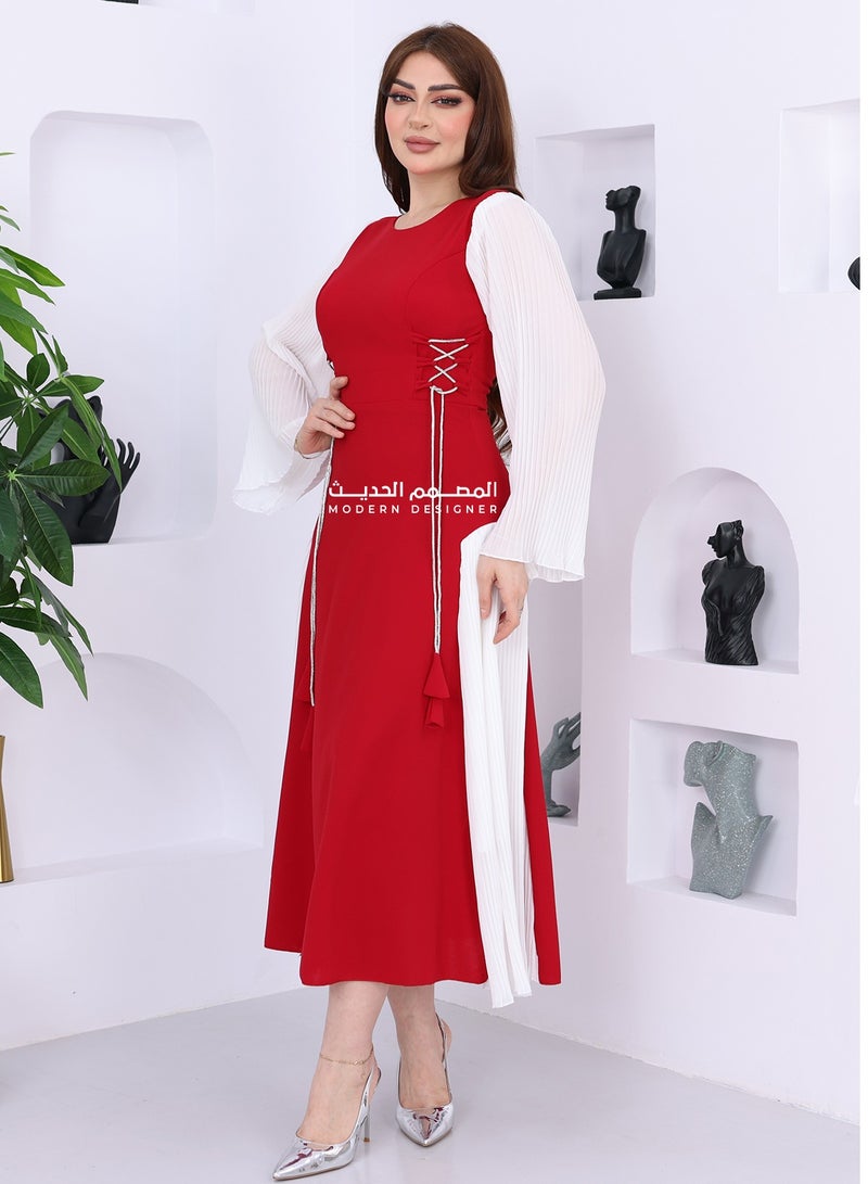 مودرن ديزاين فستان للمناسبات ناعم راقي وانيق - Image 2