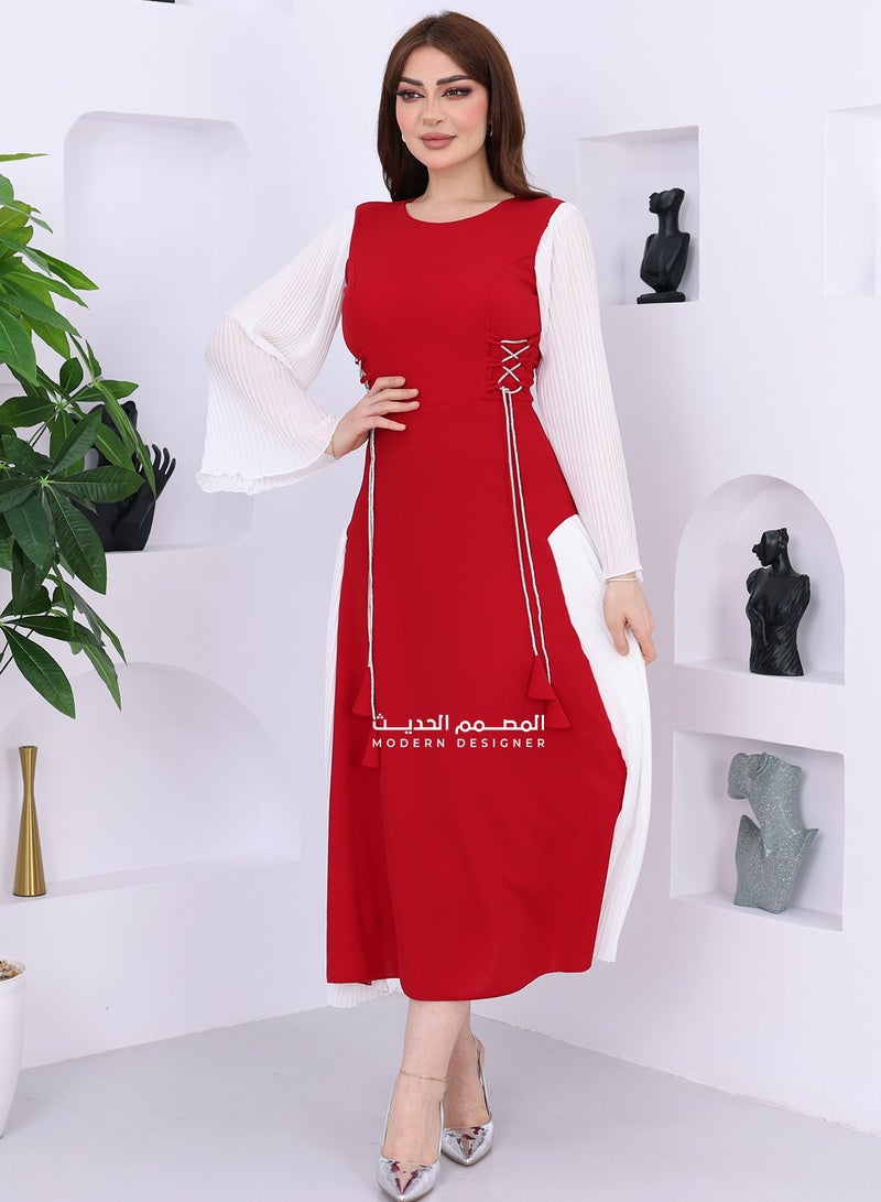 مودرن ديزاين فستان للمناسبات ناعم راقي وانيق - Image 1