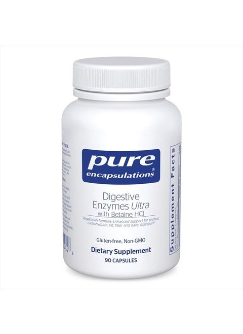 Digestive Enzymes Ultra with Betaine HCl - 90 Capsules