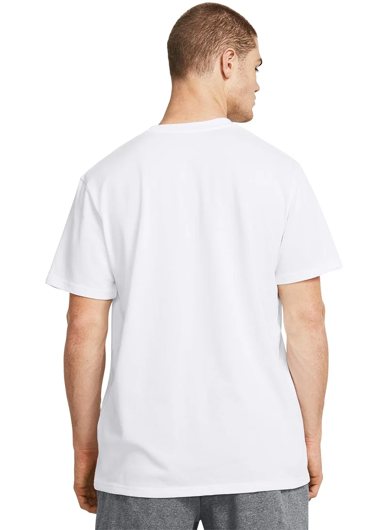 UNDER ARMOUR Heavyweight Armour Label T-Shirt