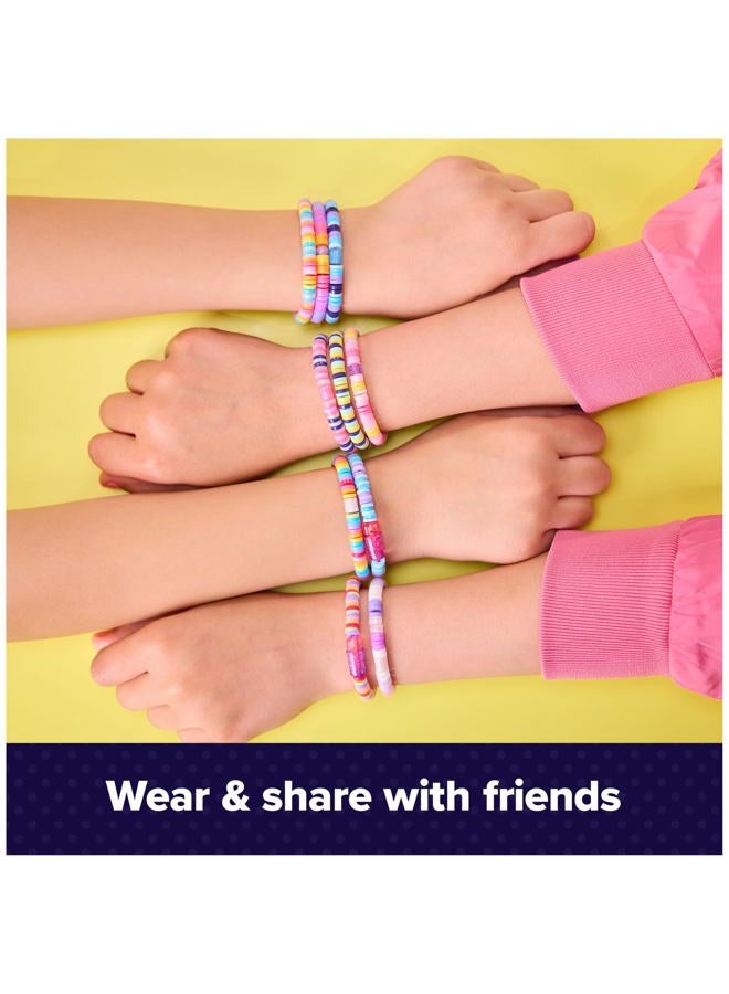 Cool maker , Stack'd Heishi Studio Bracelet Making Kit with Easy Beading Pen & Over 1200 Beads for Bracelets, Makes 15, Arts and Crafts Kids Toys for Girls Ages 7 and up - Image 5