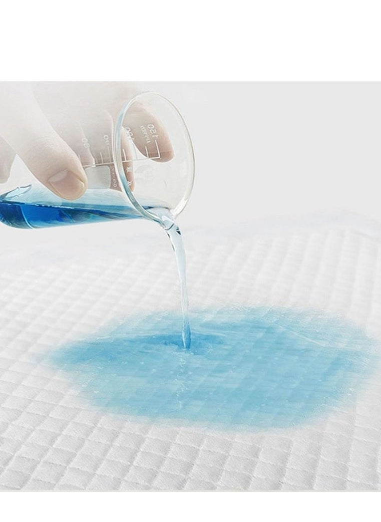 Generic 150 Pack 90x60 CM Disposable UnderPads, Blue Color Incontinence Bed Pads, Waterproof Diaper Changing Pad  - Image 2
