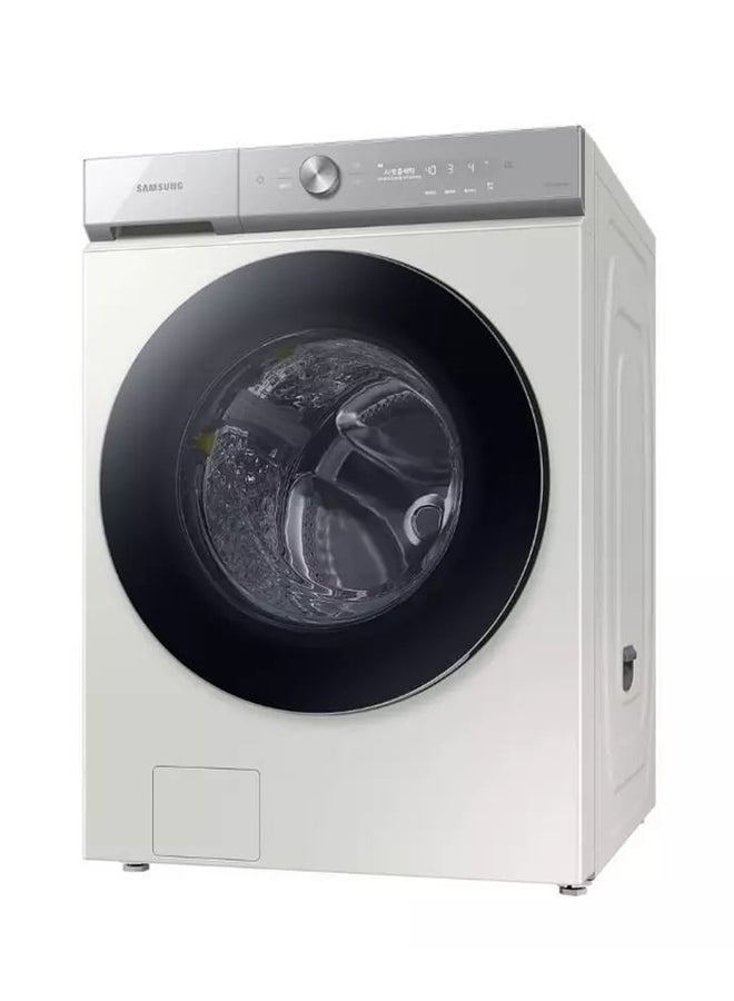 سامسونج غسالة تحميل أمامي بالبخار سعة 24 كجم WF24B9600KE/YL Greige - Image 2