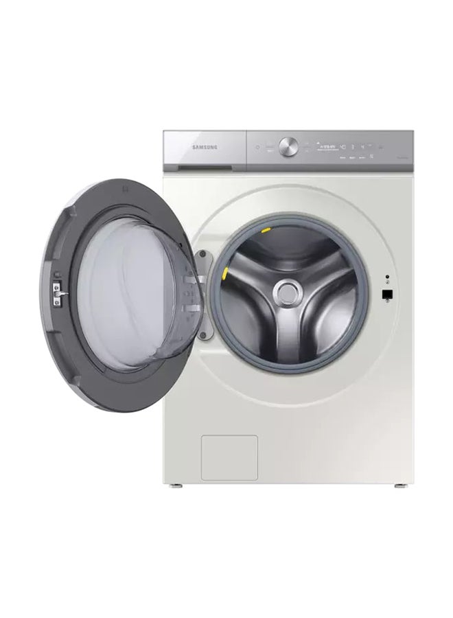 سامسونج غسالة تحميل أمامي بالبخار سعة 24 كجم WF24B9600KE/YL Greige - Image 3