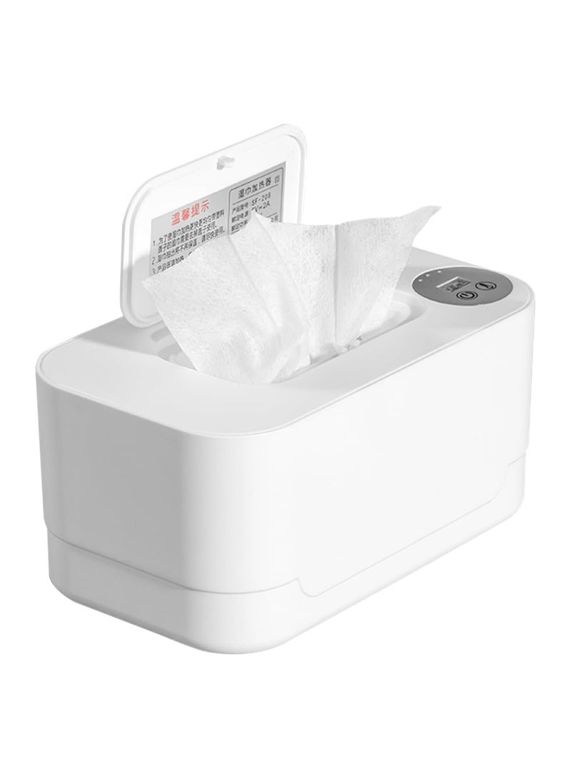 Wet Wipe Warmer Baby Wipe Dispenser BPA-Free with Precise Temperature Control Evenly and Quickly Top Heating Large Capacity Silent for Baby  Warmth - Image 1