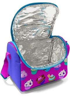 CORAL HIGH Kıds Kids Lavender Pink Cupcake Patterned Thermo Lunchbox 11817  - Image 5