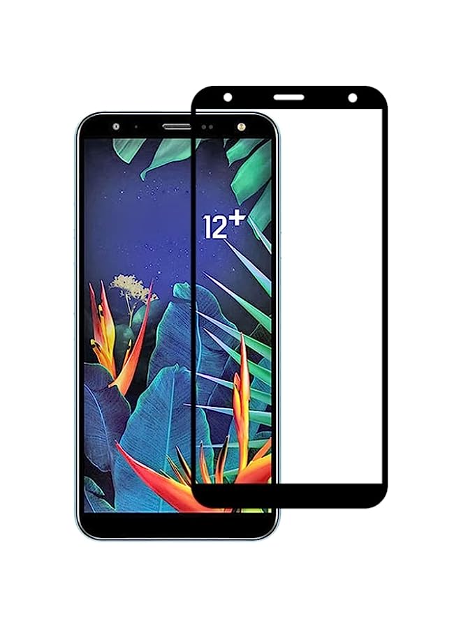 HuHa Tempered Glass Screen Protector Compatible For LG K40 / K12 Plus Full Glue Full Screen Tempered Glass Film - Image 1