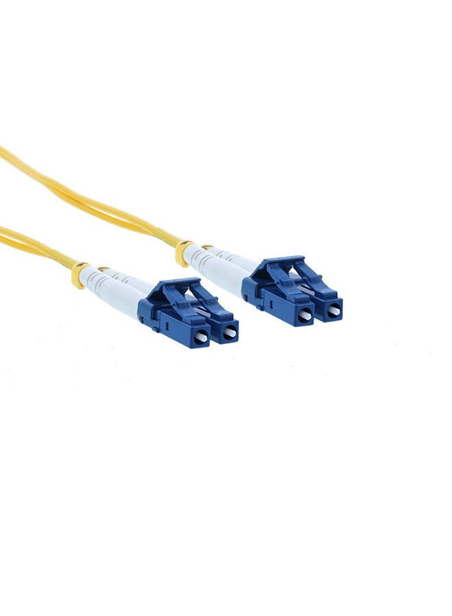 NIBEMINENT Singlemode Duplex Fiber Optic Cable (9/125) Yellow - Image 2