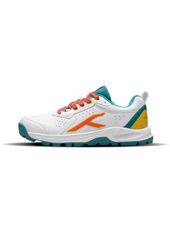 White/ Lt Green/Orange (UK 11)