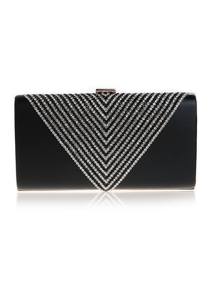 Mark Fairwhale Detail Sequin Clutch Premium Handbag 