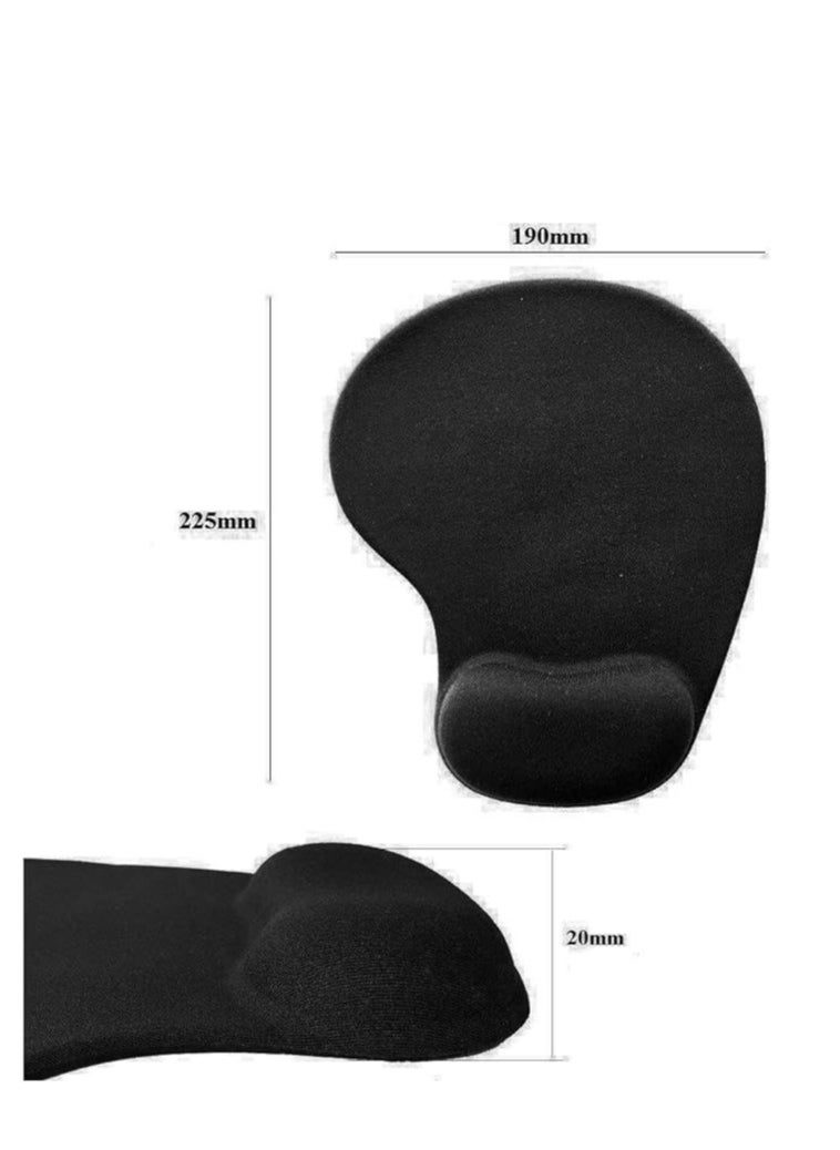 Generic - Heavy Quality Wrist Support, Rest Comfort Gel Mousepad (Colour as per Availability) - Image 1
