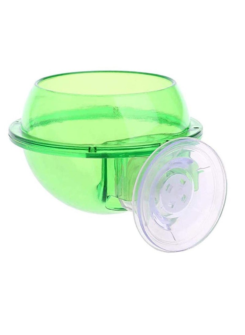Reptile Food Water Bowl, 2 Pieces Reptile Feeding Bowl Reptile Feeder Suction Cup,for Small Animal Feeding Anti-Escape Lizard Chameleon Gecko, for Lizard Or Other Small Pet Amphibian Feeder - Image 4