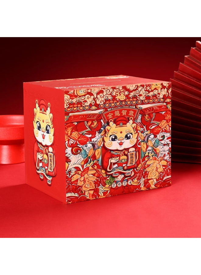2024 The Piggy Bank Can Only Enter The Adult's Savings Box For Boys And Girls. The Piggy Bank Is Not Available.-Color:Everything Goes Well [send Planner + Pen] Extra Large Size - 20w Can Be Stored For 100