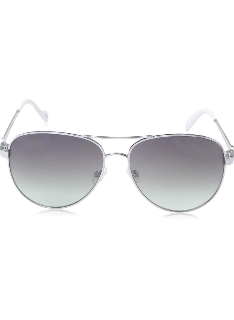 Jessica Simpson Jessica Simpson Women's J5596 Classic Metal Aviator Pilot Sunglasses with UV400 Protection - Glamorous Sunglasses for Women, 60mm  - Image 2
