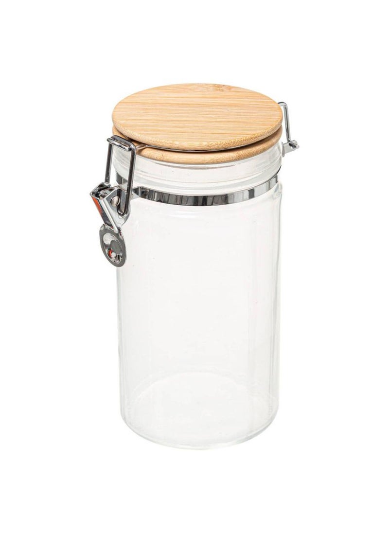 5five Modern Glass Jar W Lid 1 L 