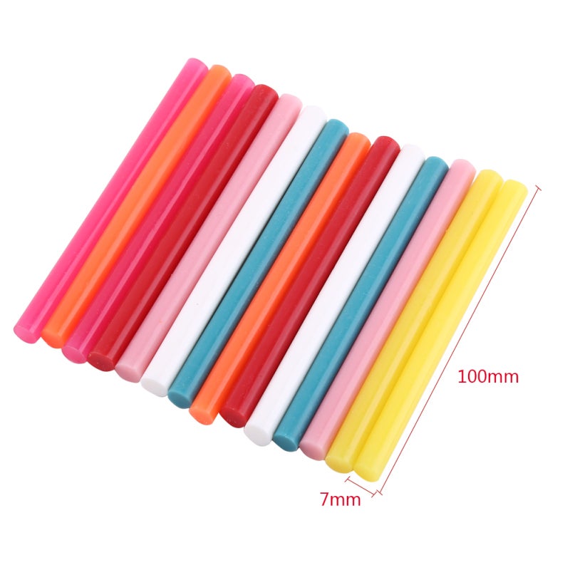 Hot Melt Glue Stick Kit: Quick Dry, Strong Adhesive, Safe Eco-Friendly Material - For School Projects, Handmade Crafts, Home Office Decor - Image 4
