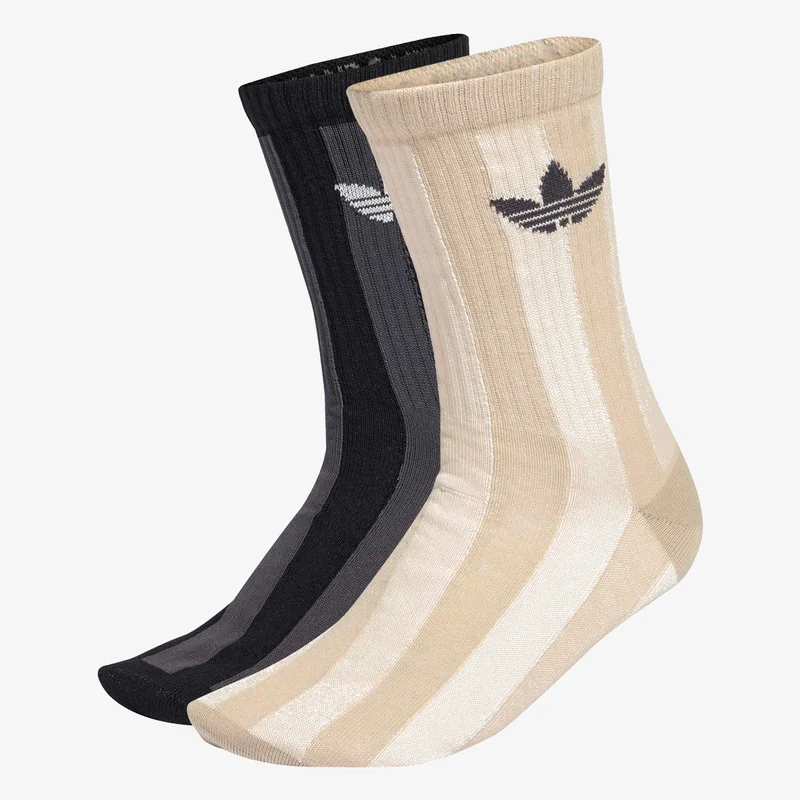 Striped Crew Socks 2 Pairs