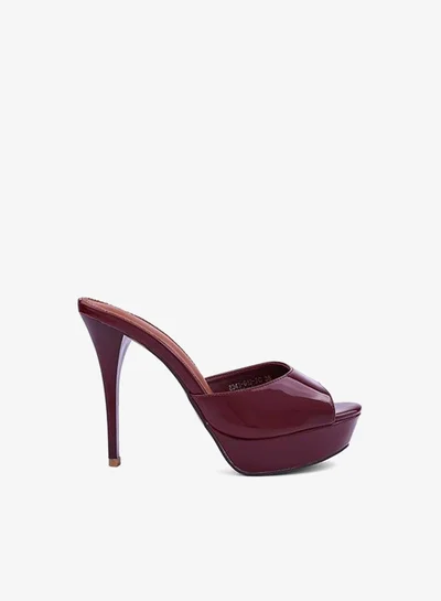 IconStyle Patent Platform Mule Heels