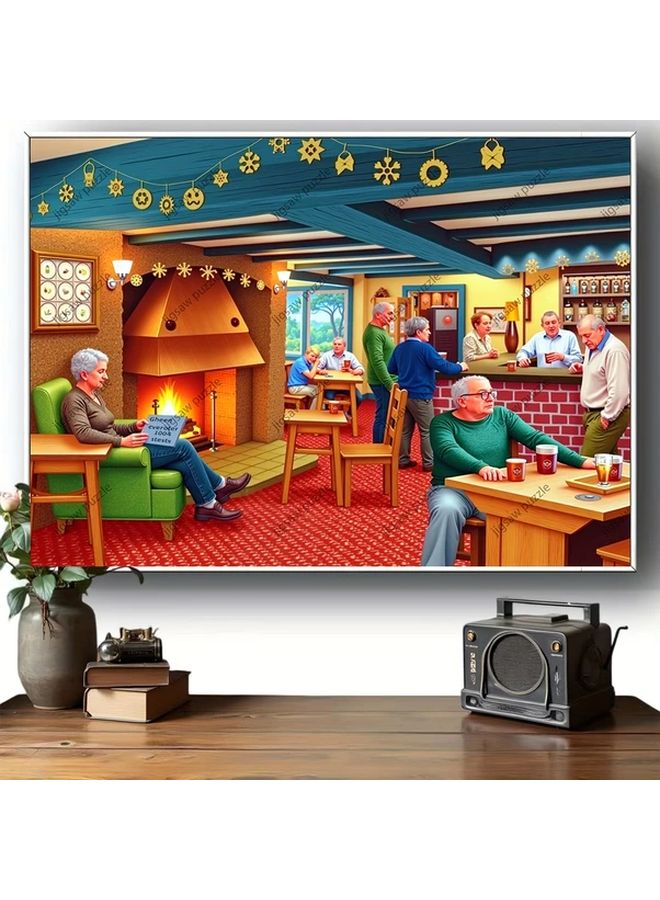 Yf1307 1314PCS Jigsaw Puzzles For Adults Family Fun Portable DIY Wall Art Birthday Festival Gift - Image 4